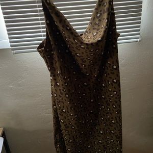 Urban outfitters, cheeta dress, y2k